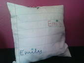 Notepaper Cushion