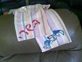 Dish Towels With Small Applique