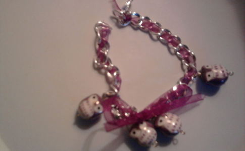 Bracelet With Ribbon Bow