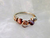 Rose Wire Ring 