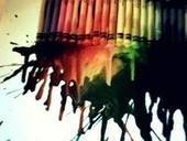 Melted Crayon Art