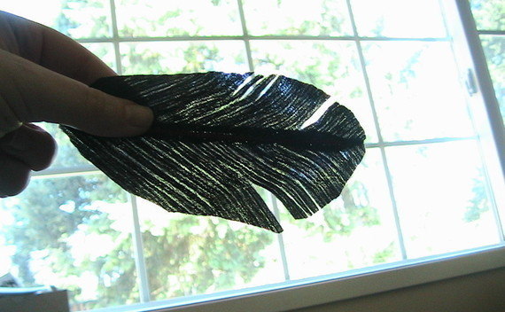 Making Quick Fake Feathers