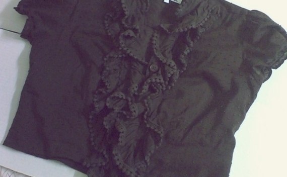 Ruffled Top Shrug