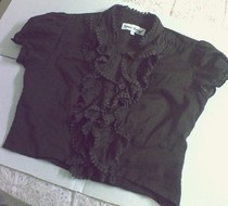 Ruffled Top Shrug