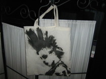 Punk Rock Stenciled Bag