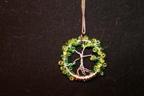 Wire Wrapped Tree Of Life Ornament