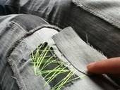 Give Jeans A More Punk Look