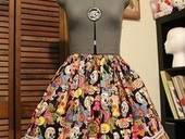 Day Of The Dead Skirt