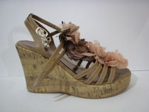 Revamp Your Old Shoes   Chiffon Flower Embellishment