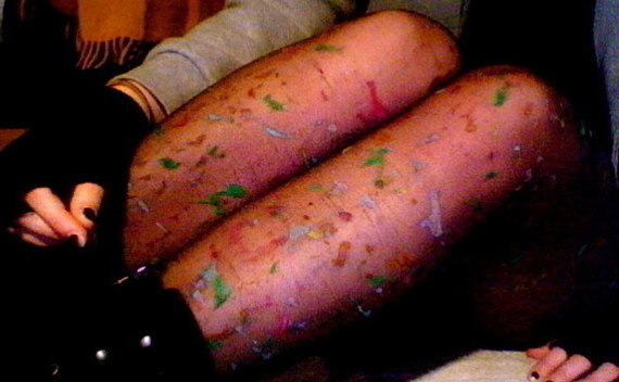 Crazy Colourful Tights