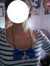 Bow Necklace, Easy Style!