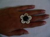 Flower Button Ring
