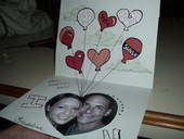 Balloons Valentine's Card