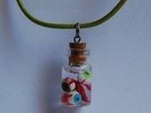 Eyes In Formalin Necklace, Punk Goth Gothic