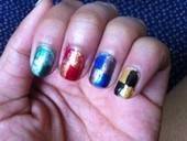 Hogwarts Themed Nails