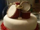 Drum Kit Cake