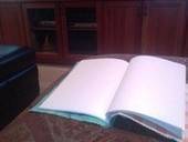 Fabric Covered Hand Bound Book