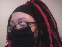 No Sew Cyber Goth Mask