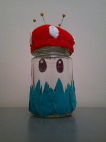 Mario Mushroom Pincushroom!