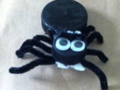 Kid Created/Kid Friendly Halloween Spider Craft!