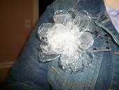 Plastic Spoon Rose