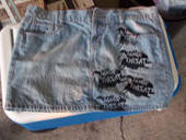 Minor Threat Denim Skirt 