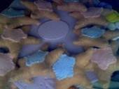 Felt Gingerbread Star Cookies 