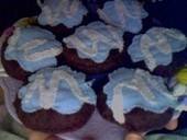 Blue Frosted Felt Cookies 