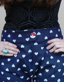 Fabric Covered PokÃ©button