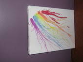 Melted Crayon Art