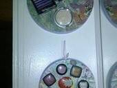 Organized Makeup Display