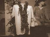 Crocheted Ruffled Boa Scarf