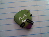 Mini Monster Guitar Pick Charm