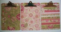 Decorated Clip Board!