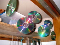 Hanging Cd's(: