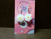 Perler/Hama Daisy Earrings