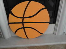 Basketball Yardsstake