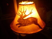 Lampshade With Jackalope