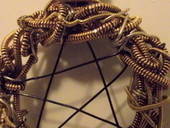 Pendant Made With Used Guitar Strings 