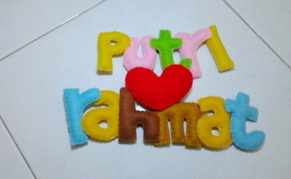 Say Your Love With Felt