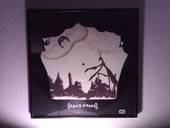 Neva Dinova Album Cover Hand Painted Onto Old Vinyl
