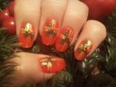 Christmas Present Nails