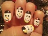 Snow Man Nails