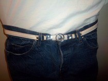 Belt Made From Purse Straps