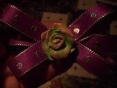 Zombie Rose Hair Bow
