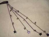 Skull And Star Chain Hair Clip