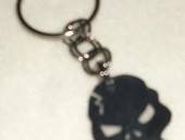 Evil Skull Key Chain