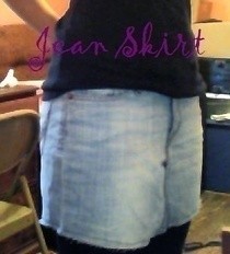 Jean Skirt!!