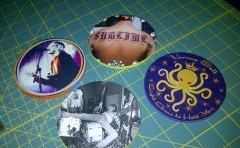 Coasters From Album Art