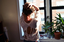 Diy Mara Hoffman Inspired Woven Tee